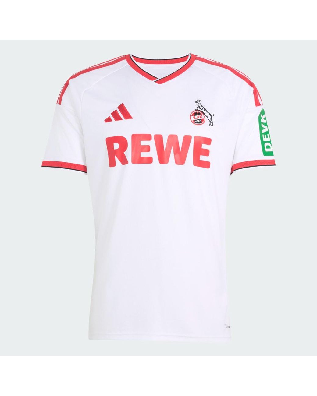 Adidas White 1. Fc Koeln 26/27 Home Jersey for men