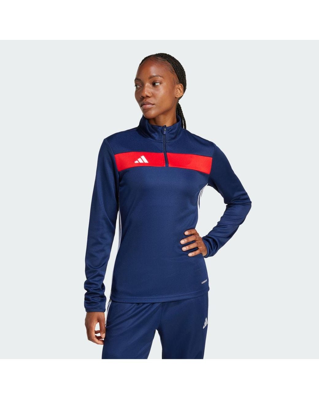 Adidas Blue Tiro 25 Essentials Training Top