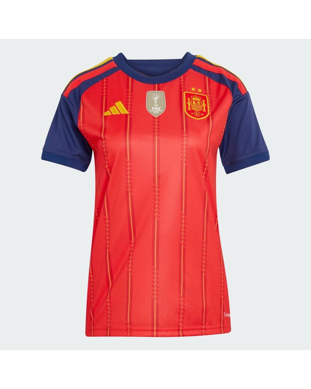 Adidas Red Football Spain 26 Home Jersey Jz5756