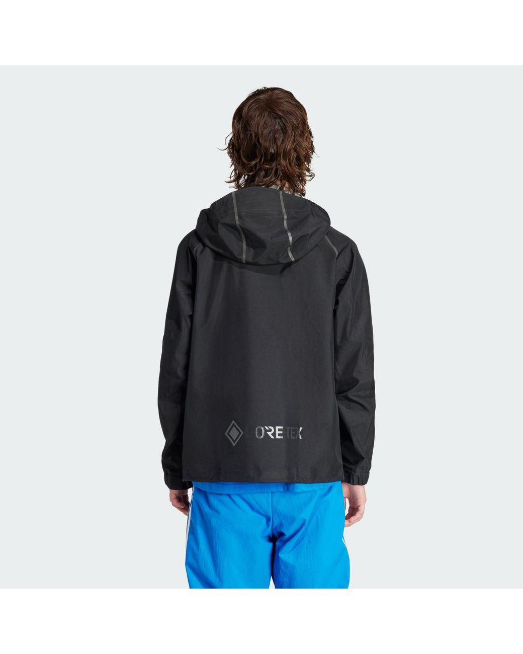 GORE-TEX adidas TECH SHELL ブラックパーカー adidas Premium Gore-Tex Shell Jacket in Blue for Men | Lyst UK