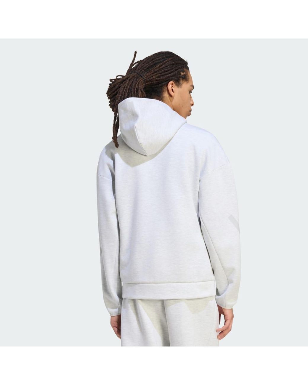 Adidas Blue Z.N.E. Full Zip Track Top for men