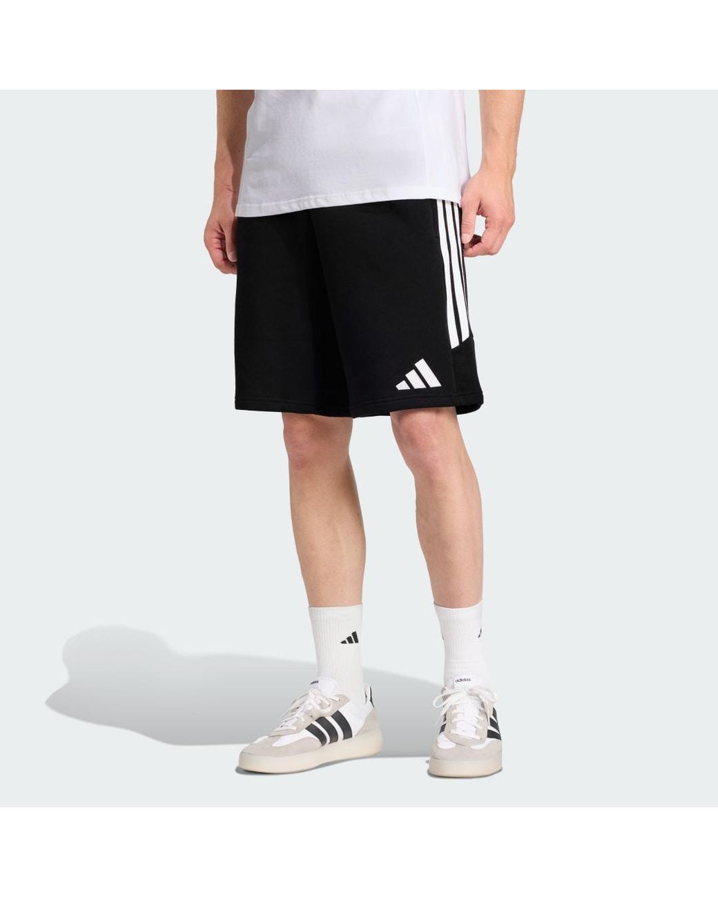 Adidas Black Tiro26 League Sweat Shorts for men