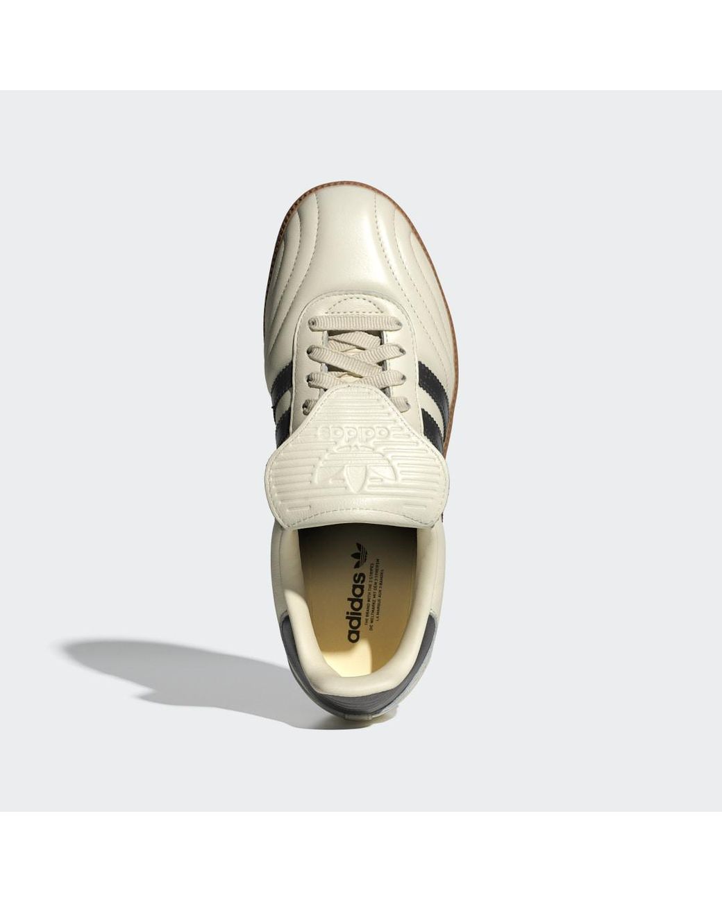 Adidas Natural Cow Print Samba Long Tongue Shoes
