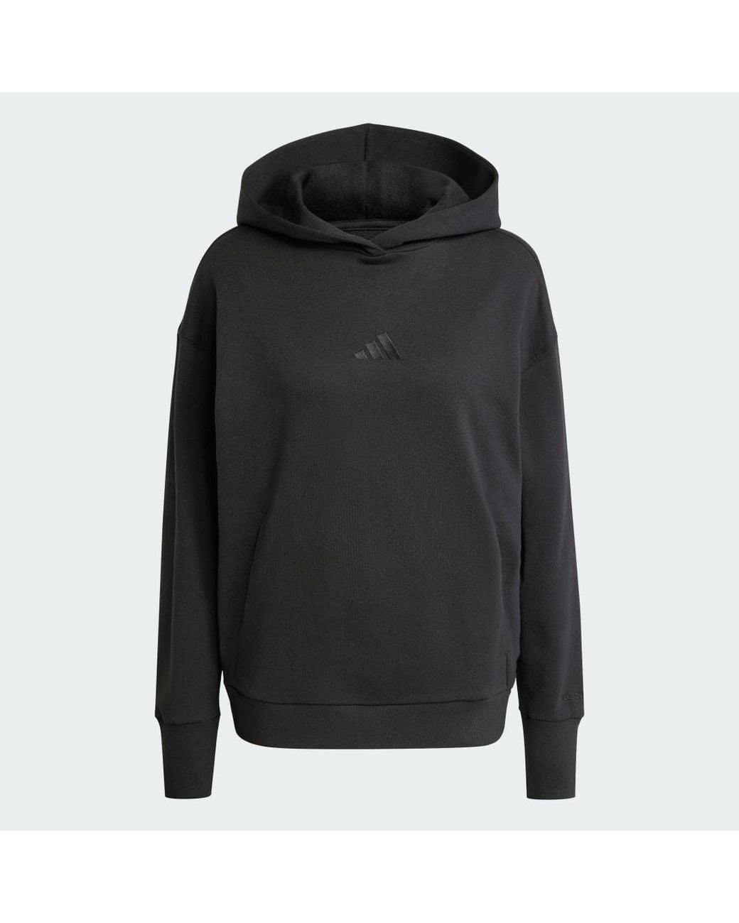 Adidas Black All Szn French Terry Loose Hoodie