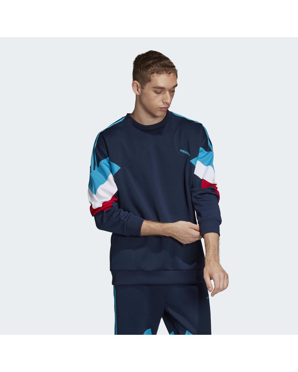 adidas Palmeston Sweatshirt in Blau für Herren | Lyst DE