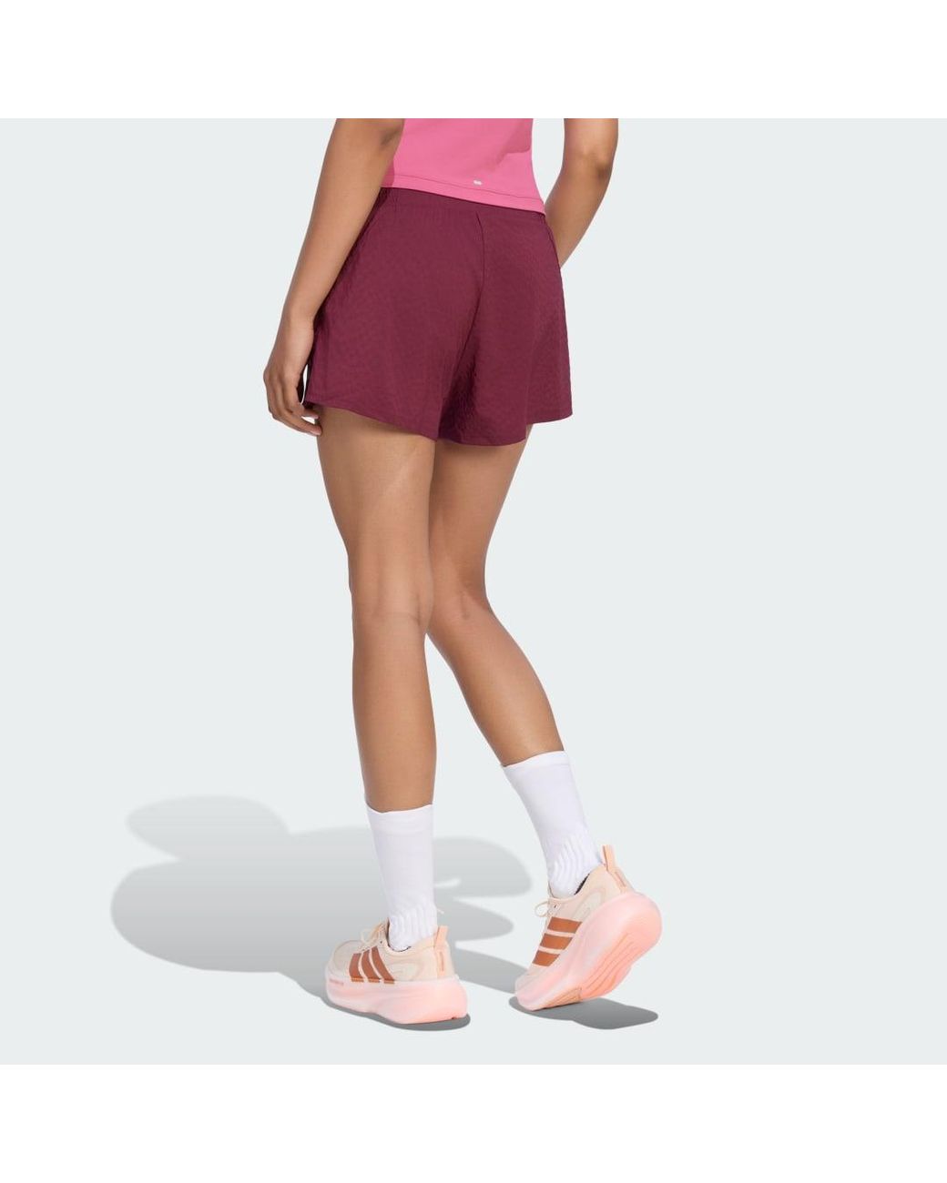 Adidas Pink Adi365 Seasonal Running Shorts