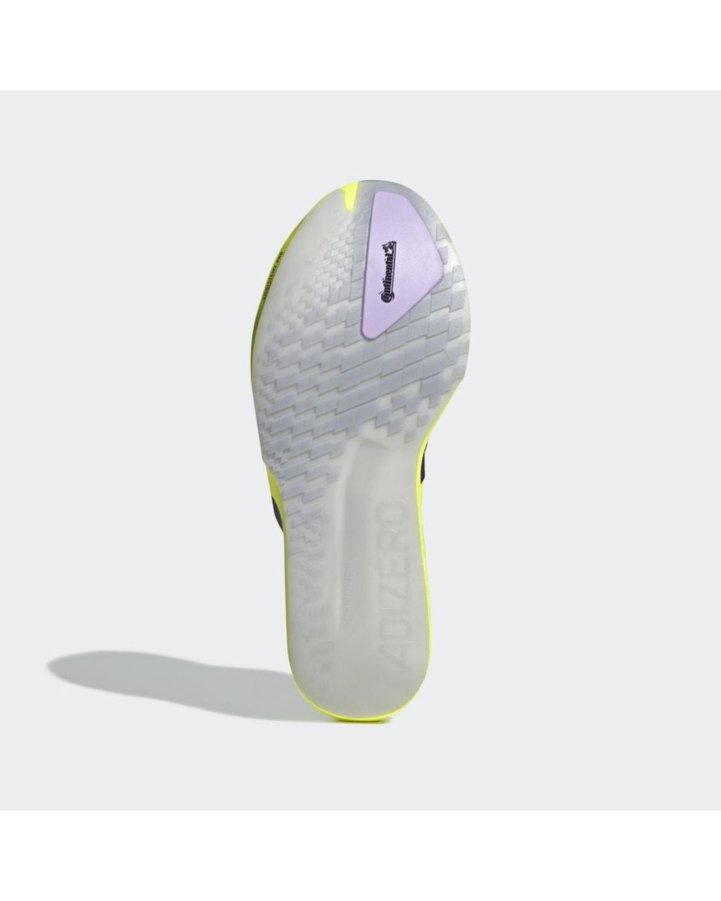 Adidas Yellow Adizero Adios 9 Running Shoes for men
