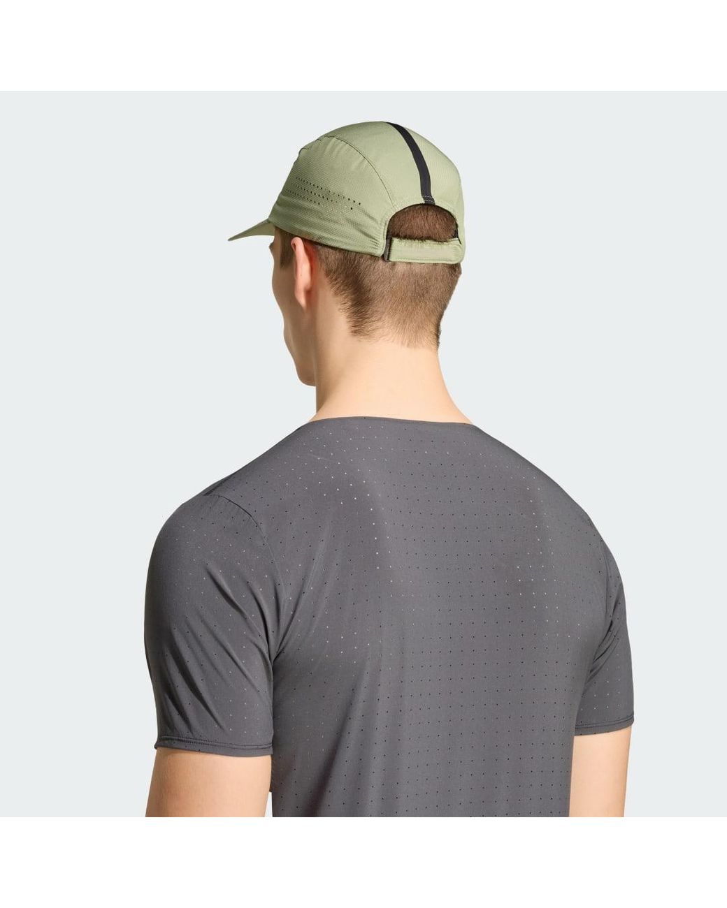 Adidas Gray Runningxadizero Lightweight Climacool Cap