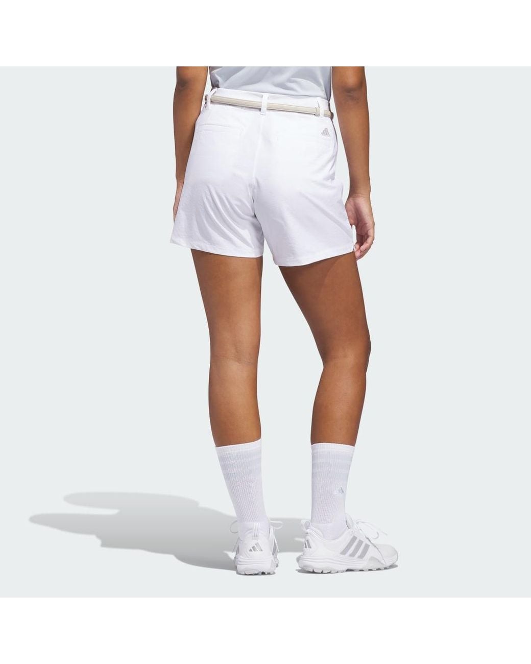 Adidas White Ultimate365+ Twistweave 5-Inch Shorts