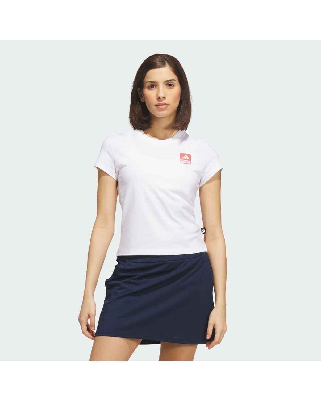 Adidas White Golf Birdies Club Graphic T-Shirt