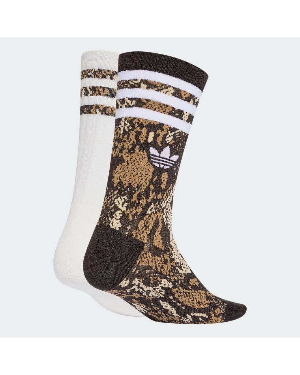Adidas Black Snake Graphic Crew Socks 2 Pairs