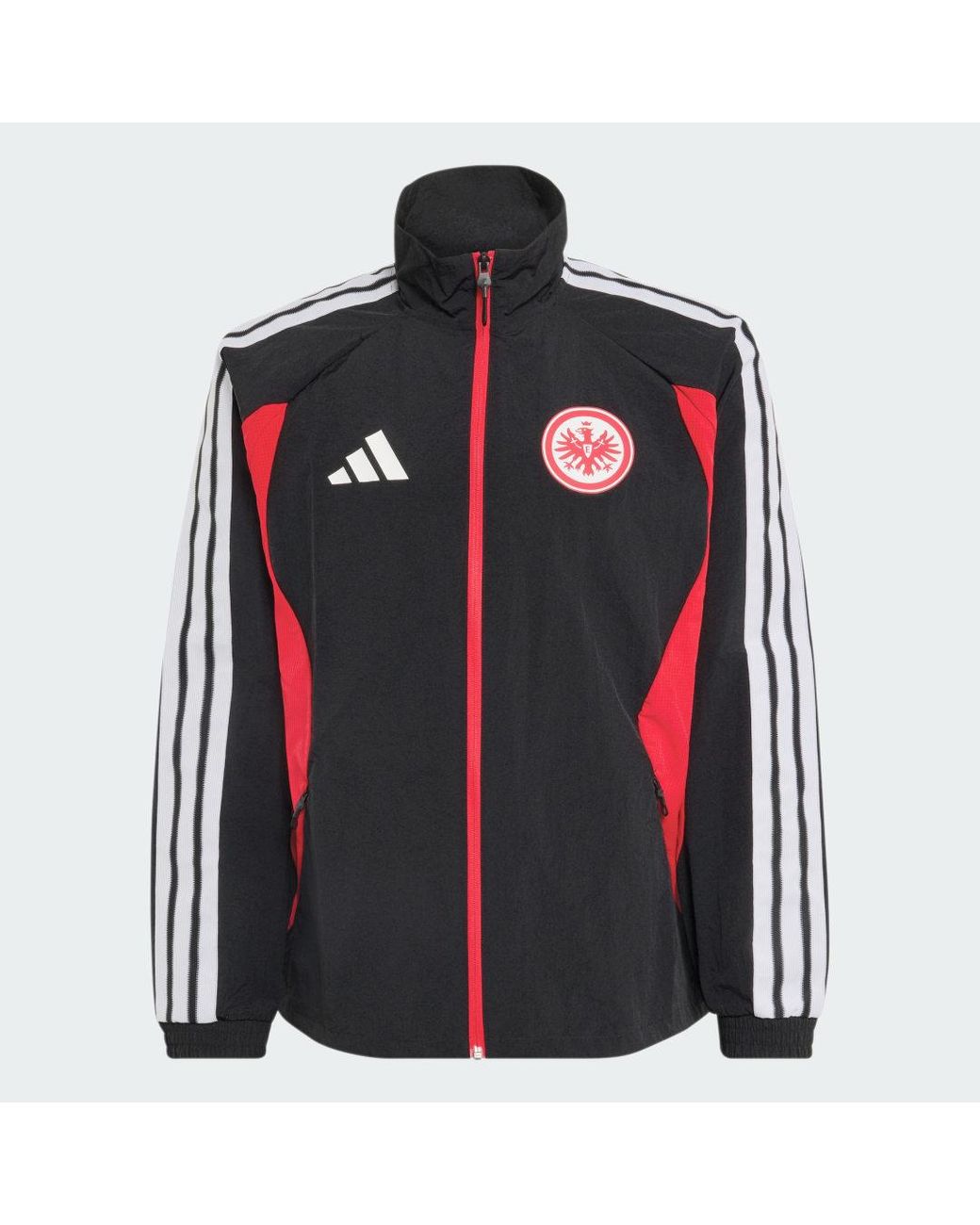 Adidas Black Eintracht Frankfurt Home Anthem Jacket for men