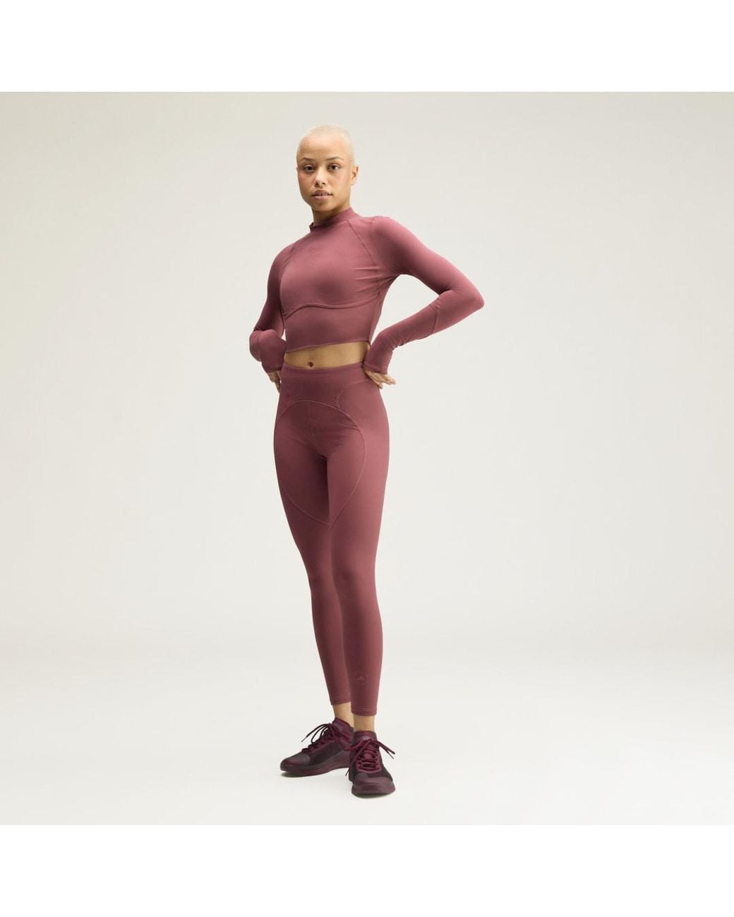 Adidas Red By Stella Mccartney Training 7/8 Leggings