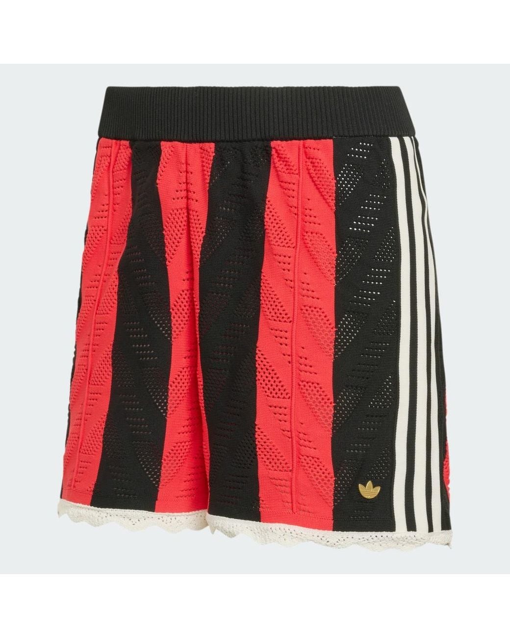 Adidas Red Firebird Loose Shorts