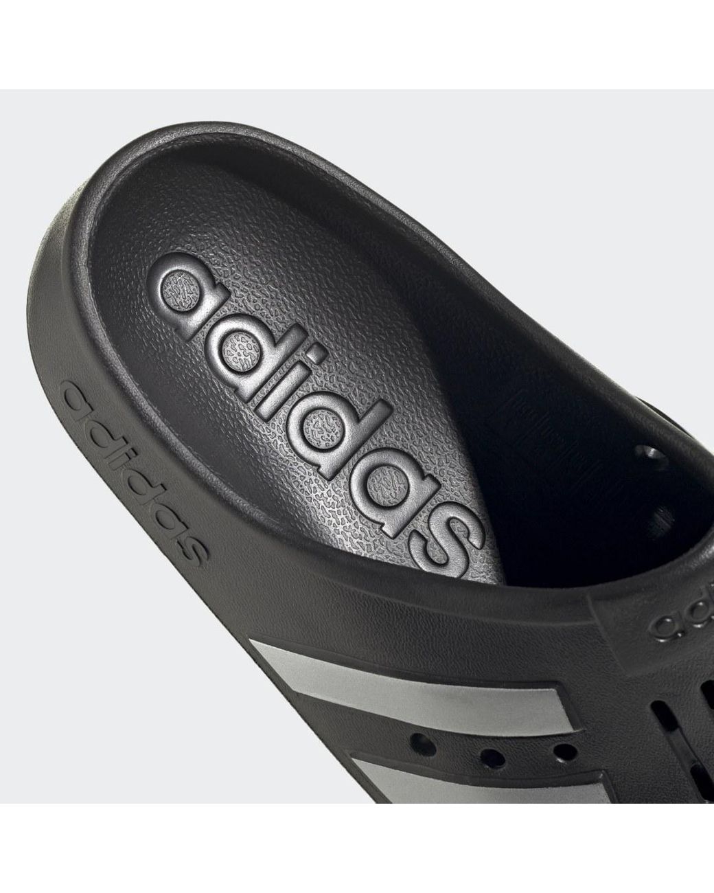 adidas Adilette Instappers in het Zwart | Lyst NL