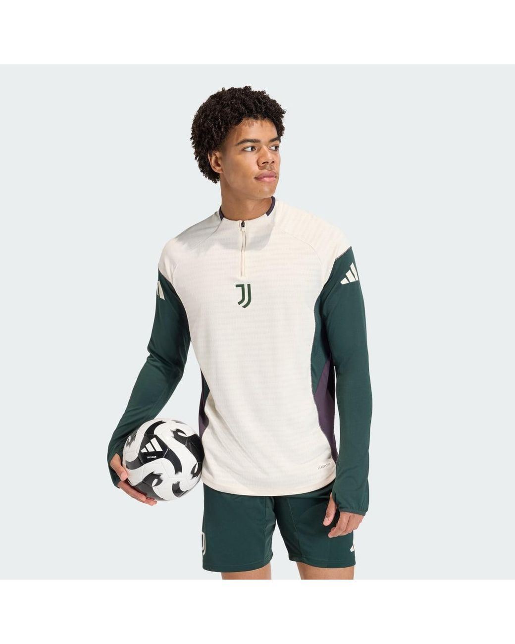 Adidas Natural Juventus 25/26 Tiro25 European Pro Training Top for men