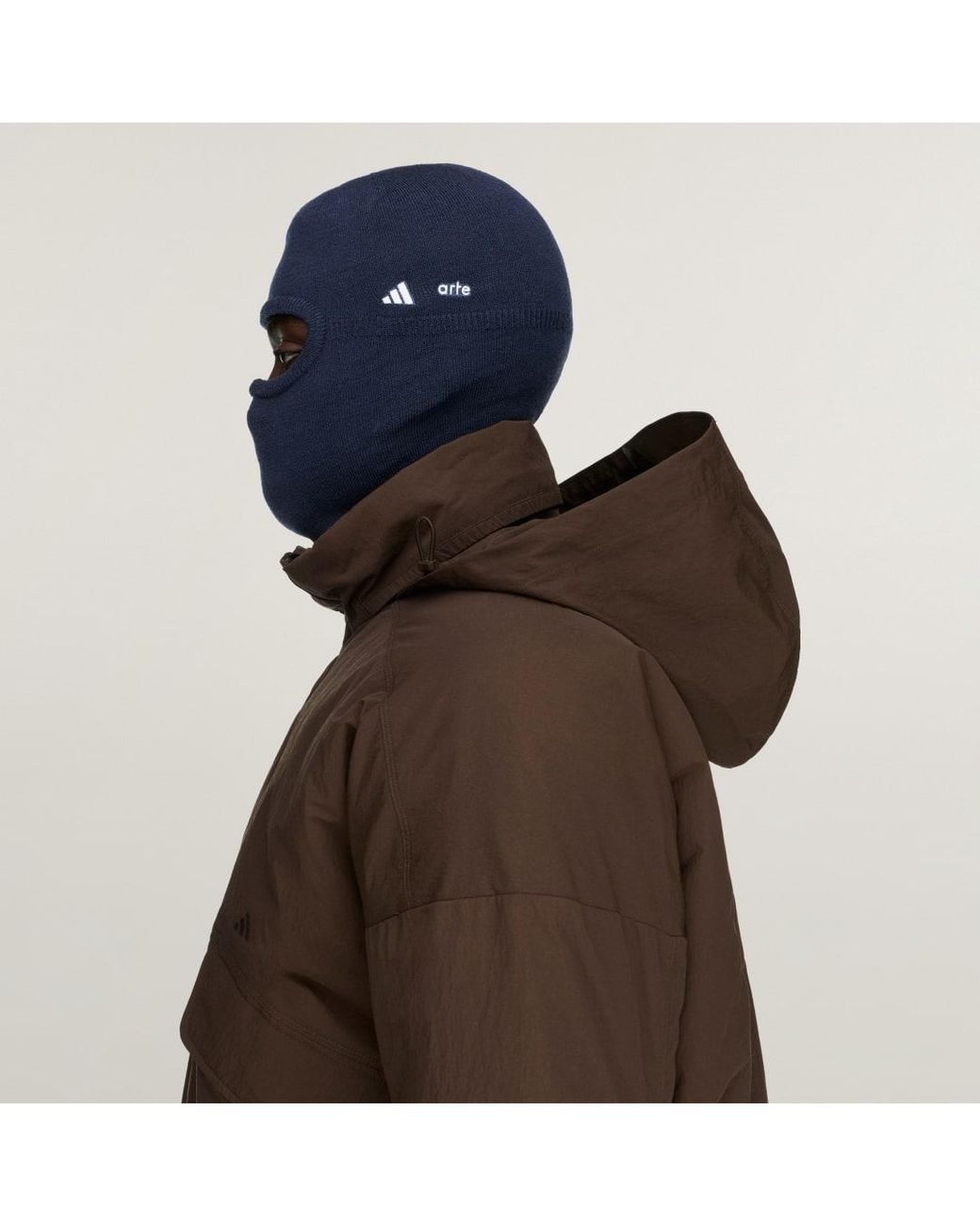 Adidas Brown X Arte Antwerp Merino Wool Balaclava