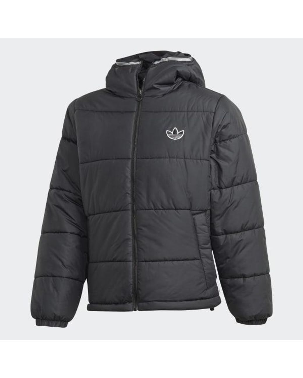 black adidas puffer jacket