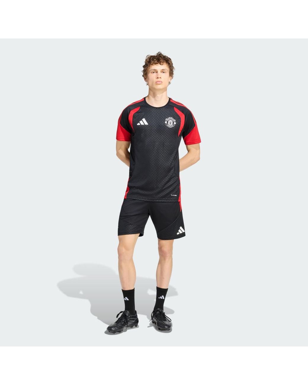 Adidas Red Manchester United 26/27 Tiro Training Jersey for men