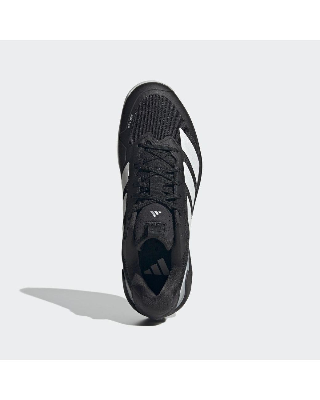 Adidas Blue Adizero Ubersonic 5 Clay Tennis Shoes for men