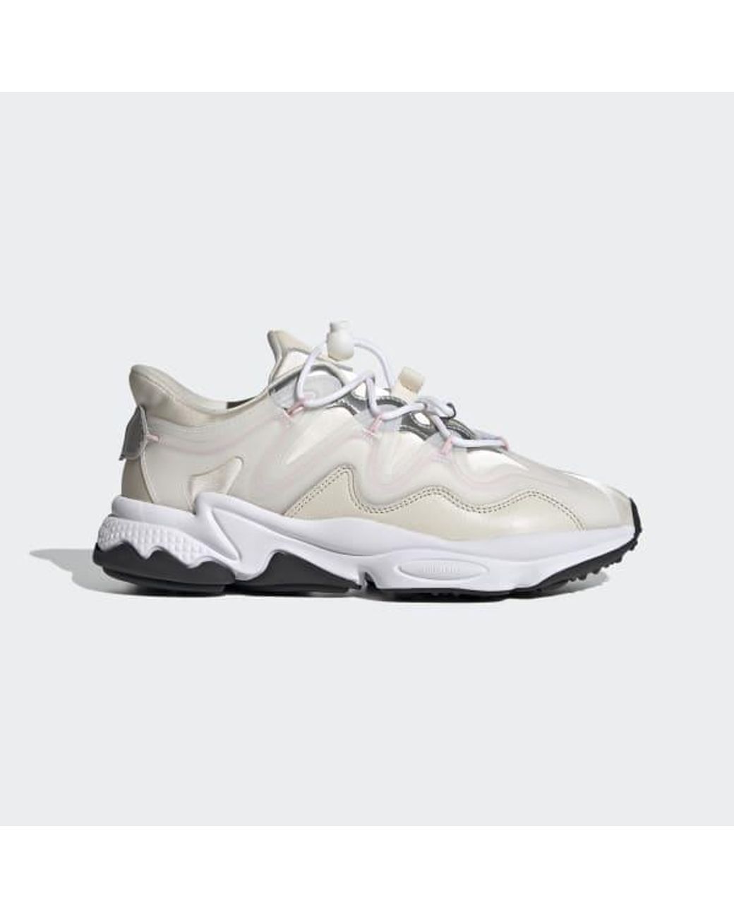 adidas Lace Ozweego Plus Shoes in White - Lyst