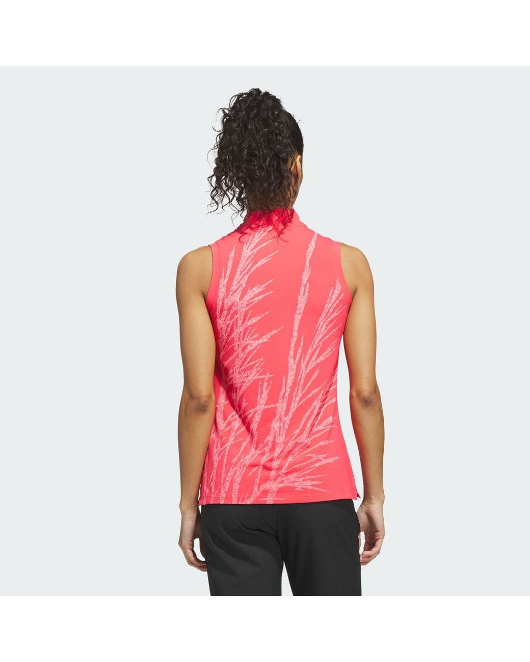 Adidas Red Ultimate365 Tour Cool Feeling Fescue Polo Shirt
