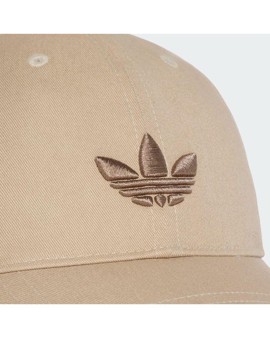 Adidas Natural Adicolor Classic Trefoil Baseball Cap