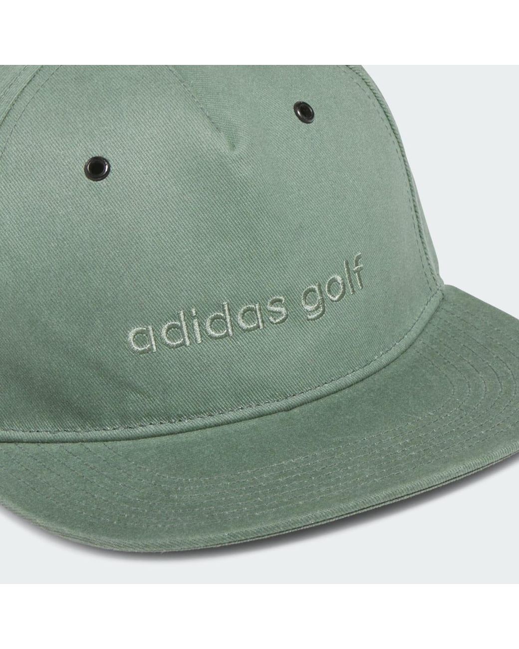 Adidas Green Waxed Canvas Cap for men