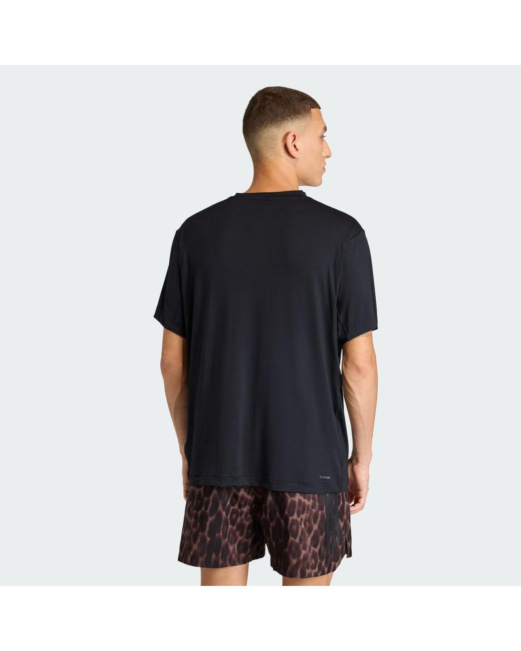 Adidas Originals Black T-Shirt Adidas Puremotion T-Shirt for men