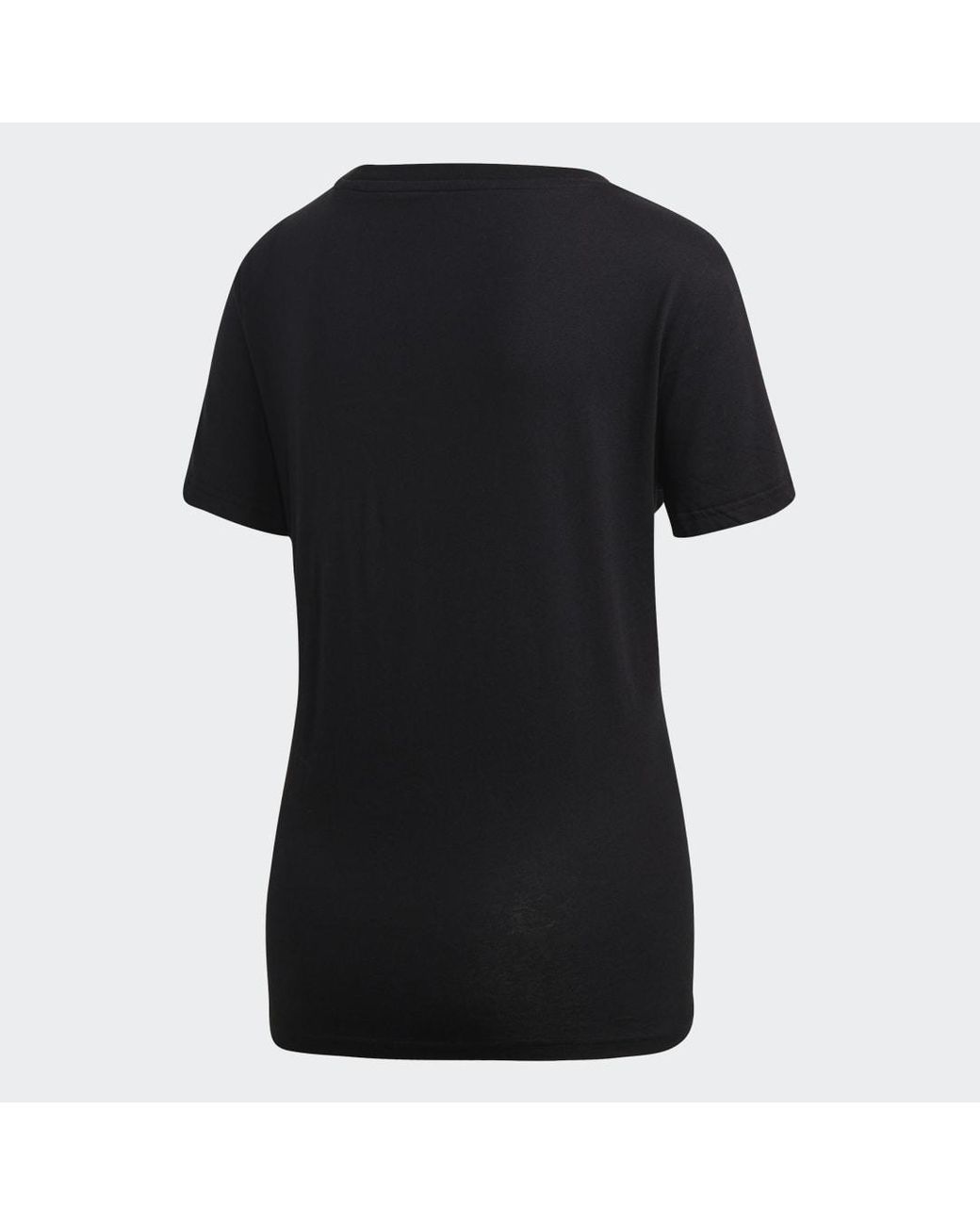 Adidas Black Essentials Linear Tee