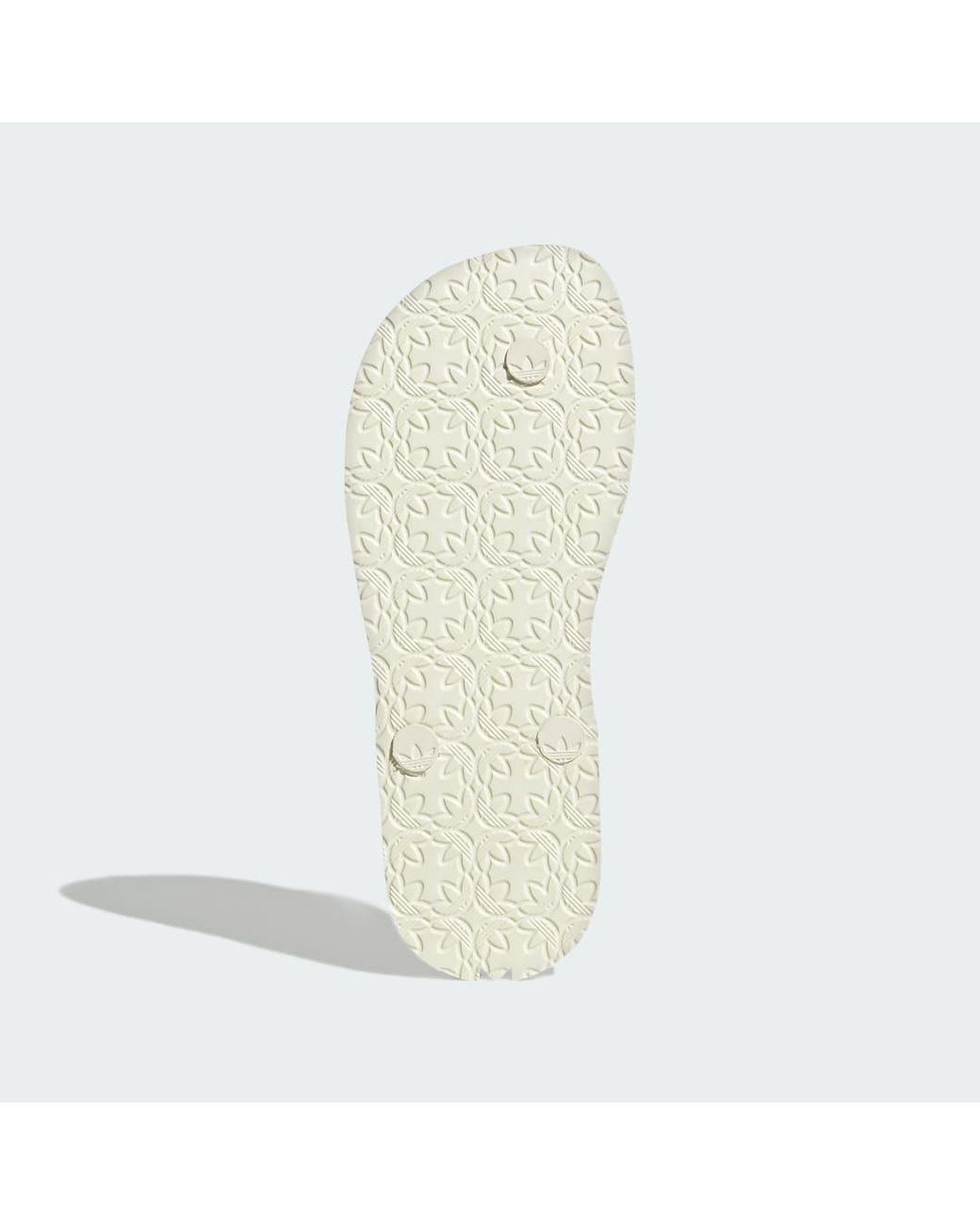 Adidas White Adi Sun Thongs