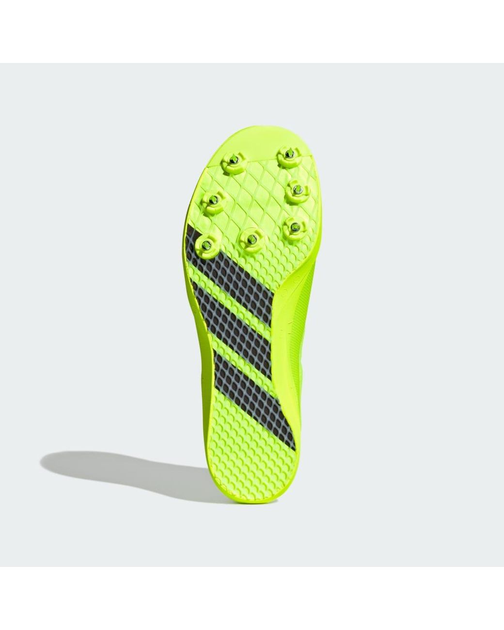 Adidas Yellow Adizero Long Jump Shoes