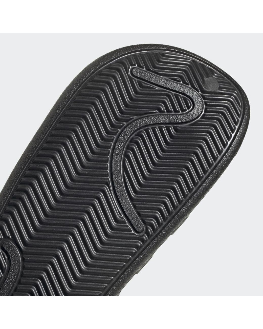 adidas Adilette Instappers in het Zwart | Lyst NL