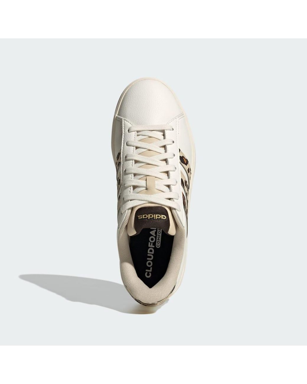 Adidas White Grand Court 3.0 Trainers