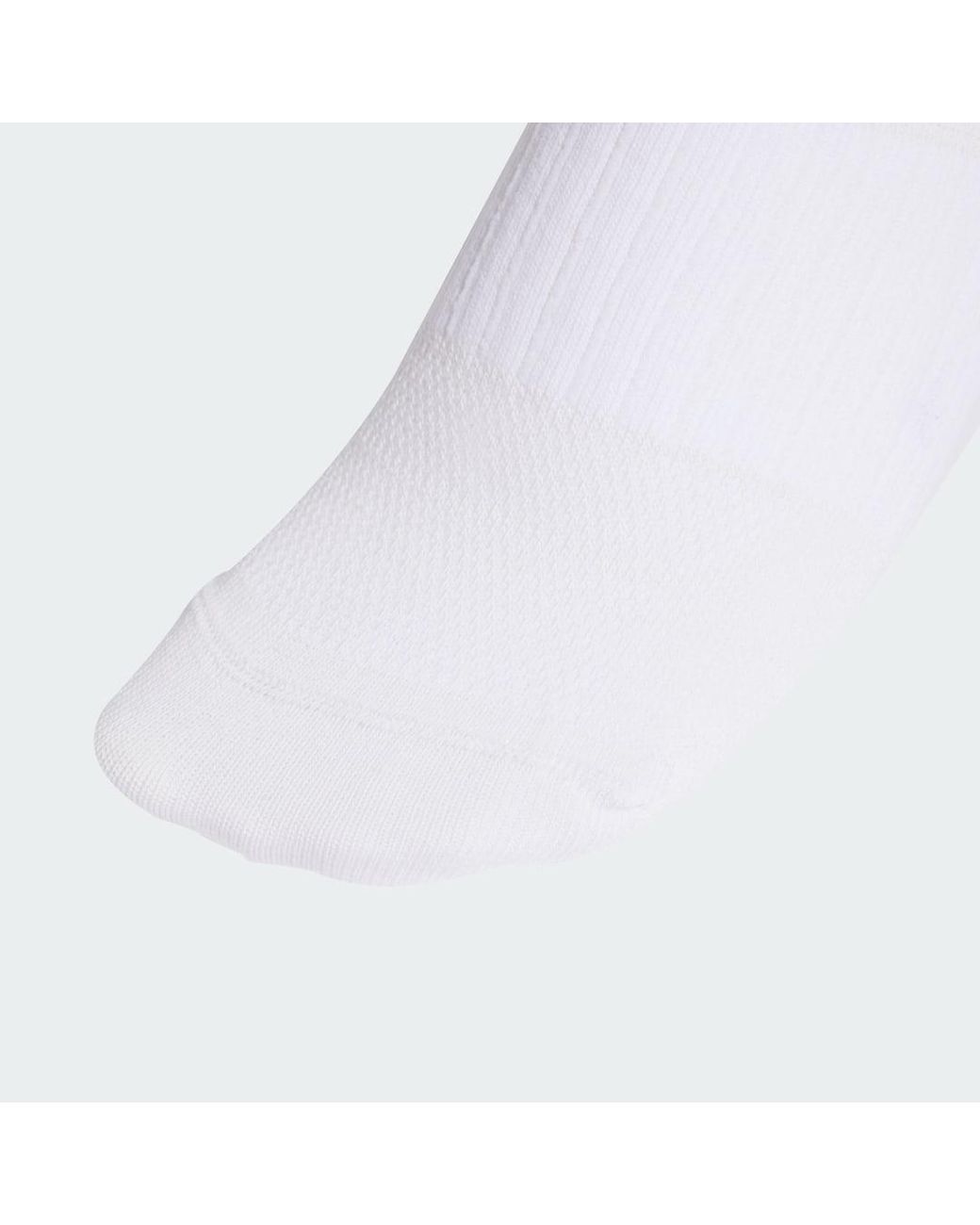 Adidas White Performance Knee+ Socks 1 Pair for men