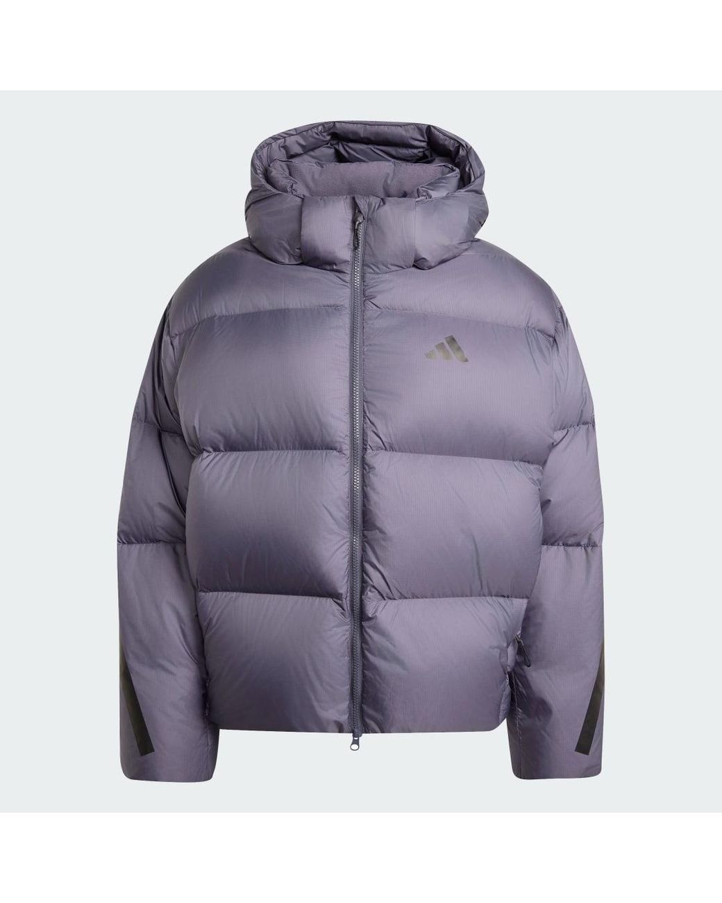 Adidas Originals Purple Jacket Adidas Z.N.E. Puffer Down Jacket for men