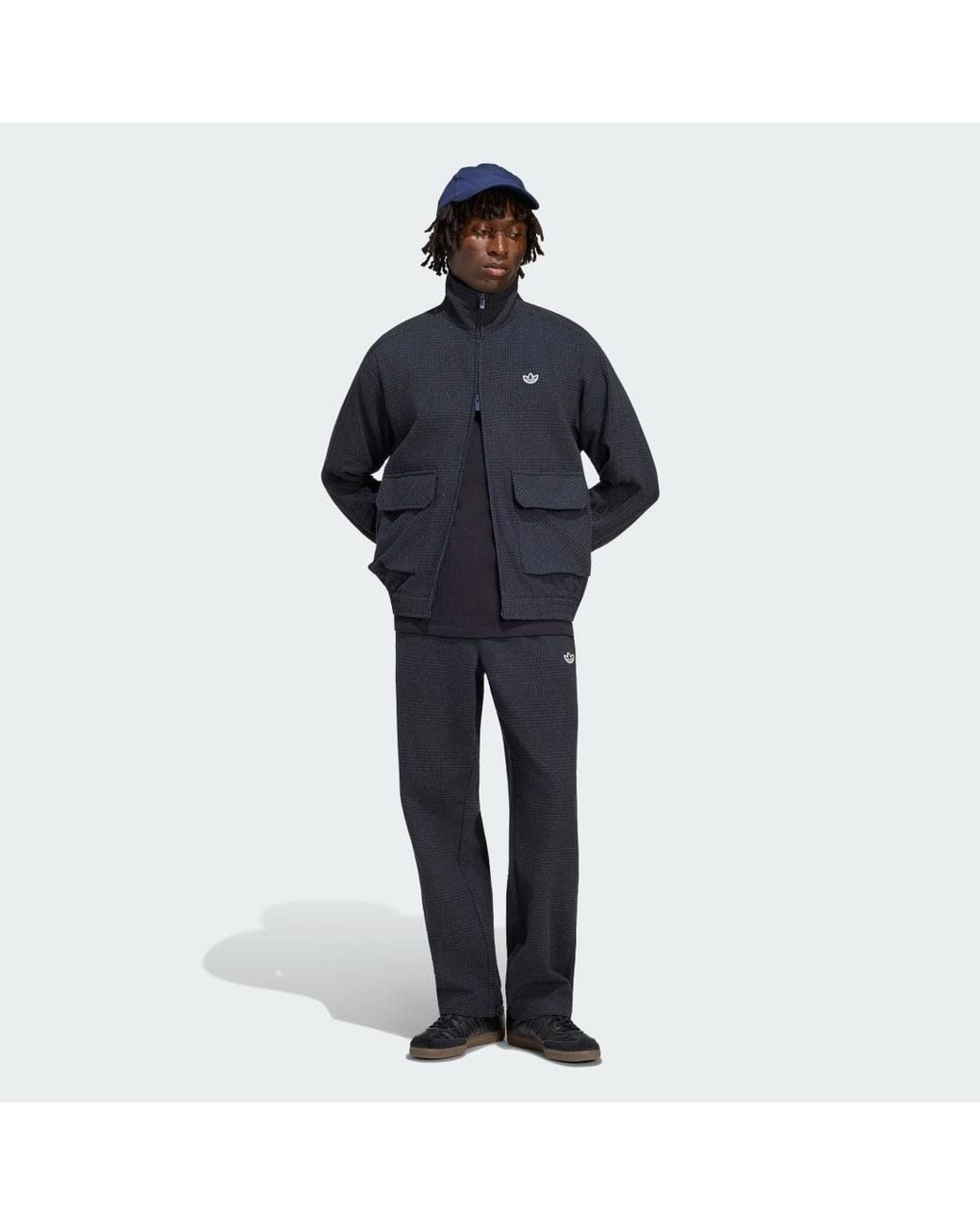 Adidas Blue Winter Club Jacket for men