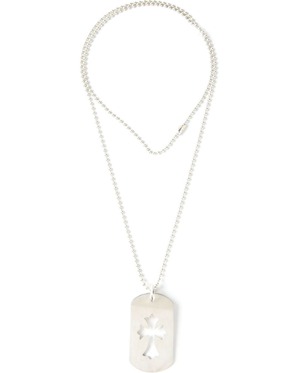 Heart dog tag necklace deals