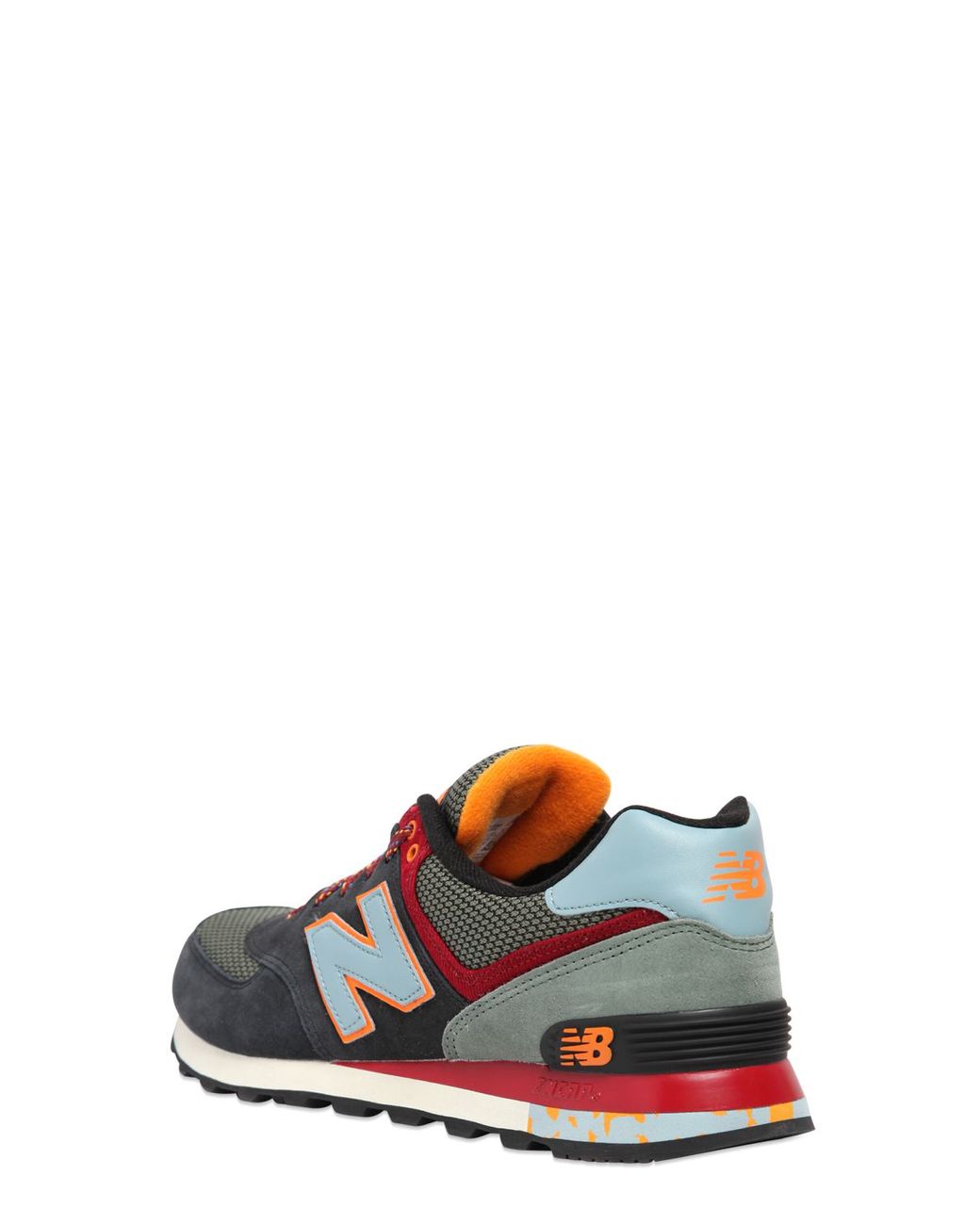 New Balance 574 Suede & Cordura Sneakers | Lyst