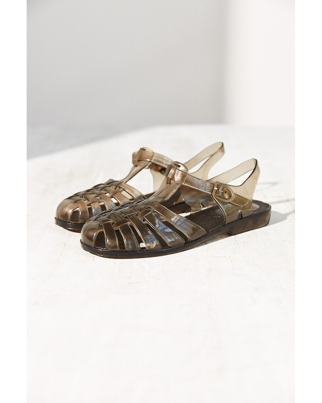 jelly fisherman sandals