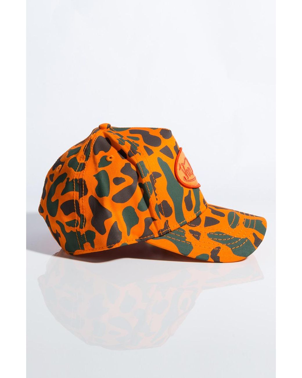 Von Dutch Trucker Hat Orange Camo 
