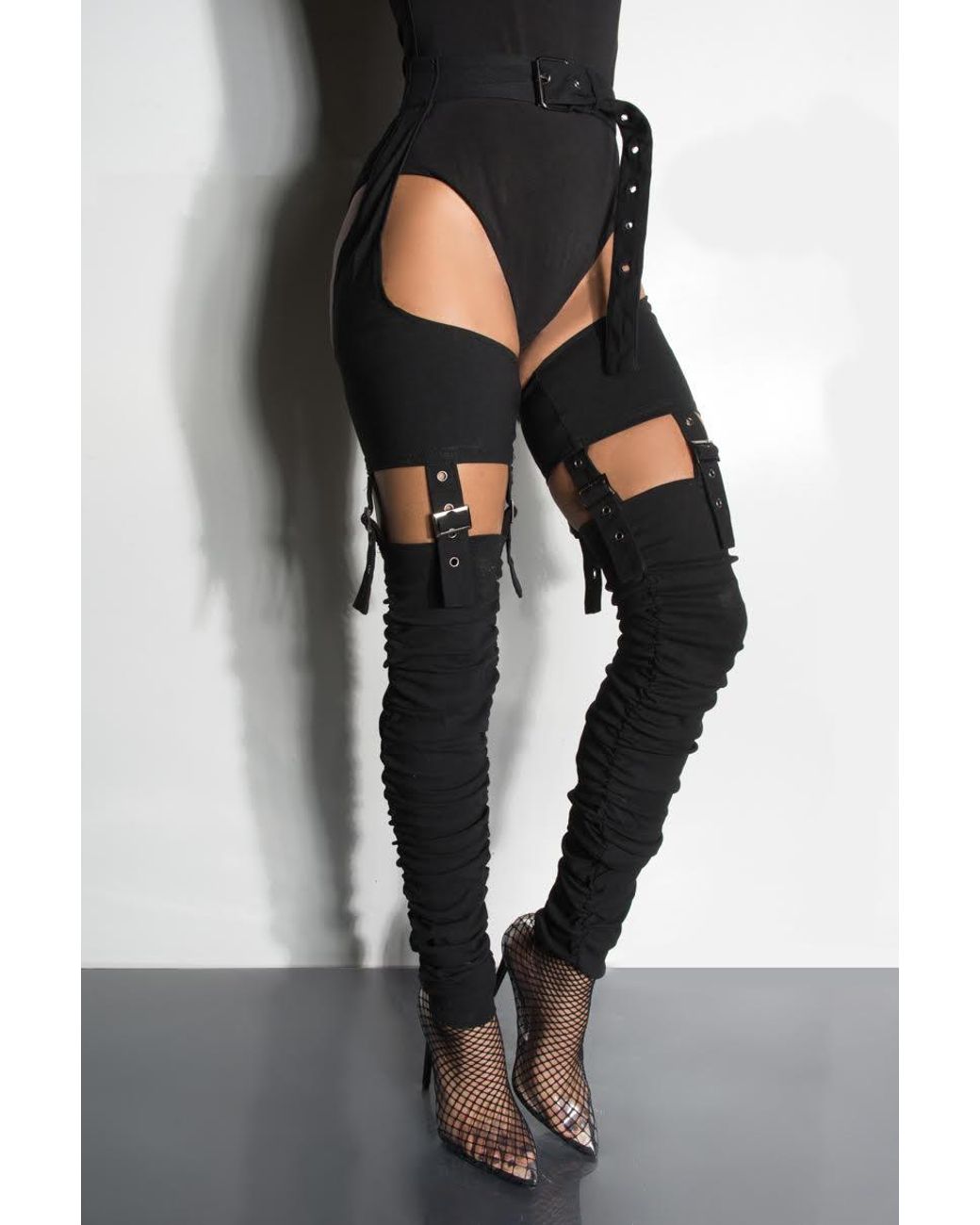 Belted Chap Pants 