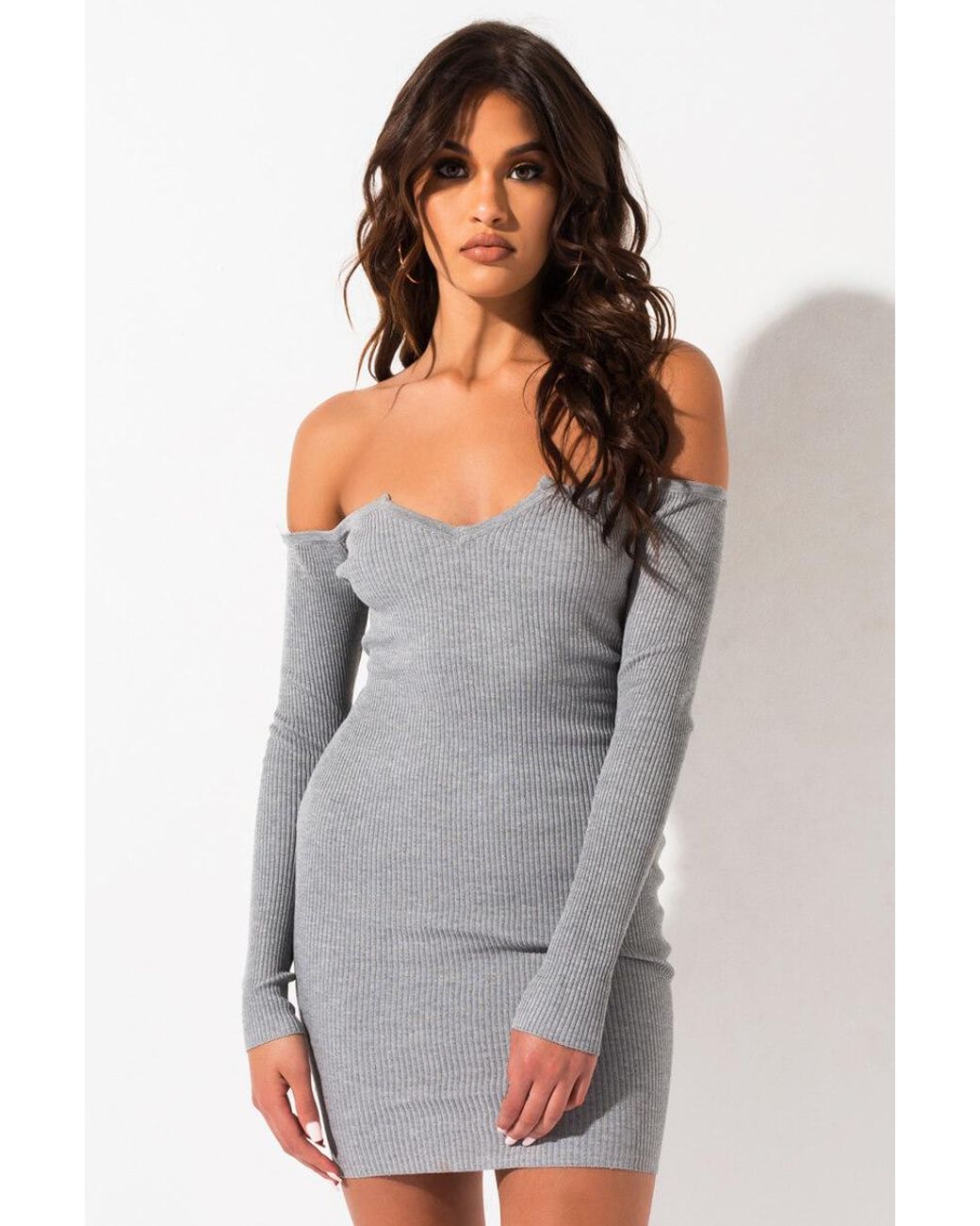 AKIRA Womens Slinky Deep V Skinny Straps Racerback Drape Asymmetrical Mini Slip Dress