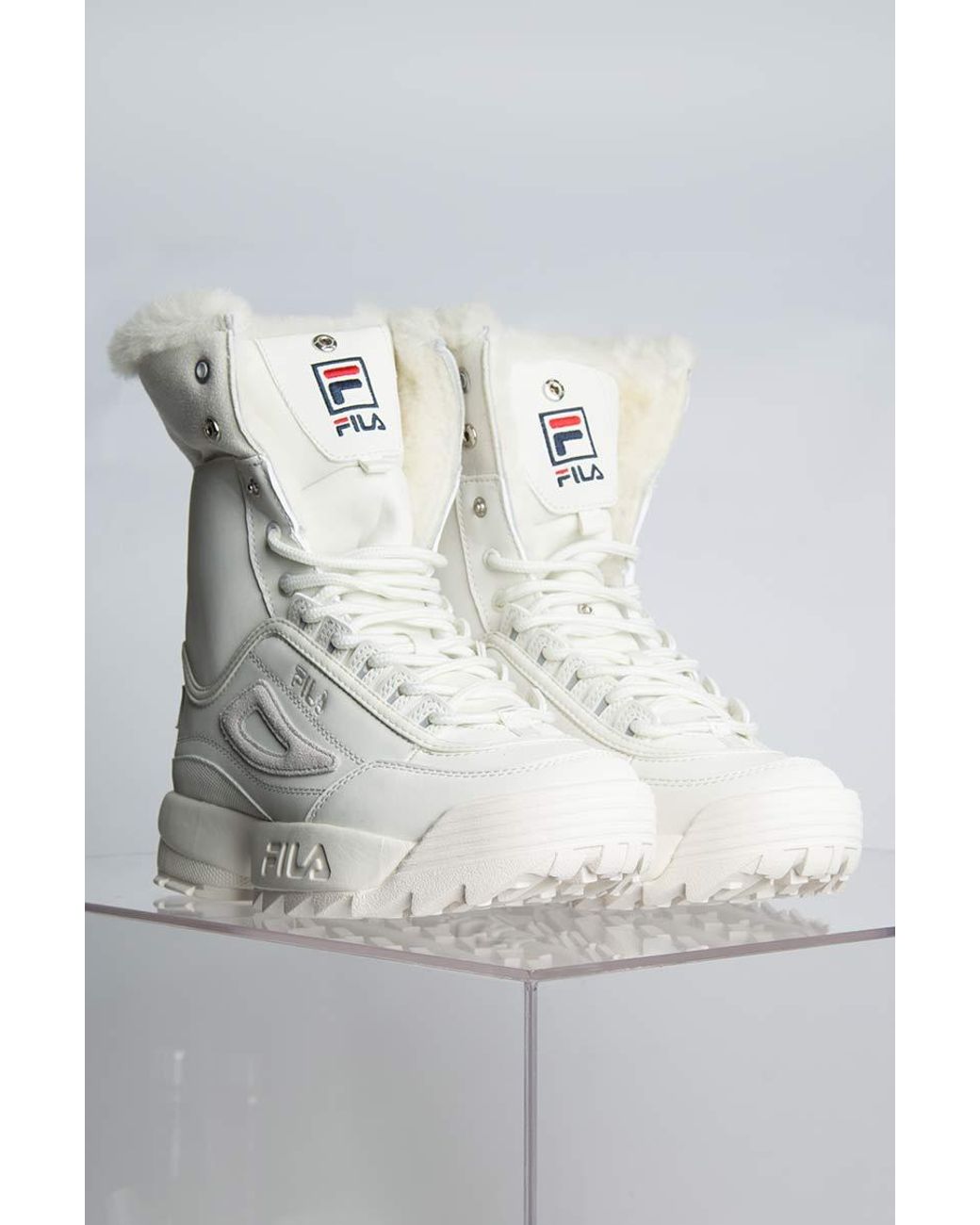 fila shearling boots