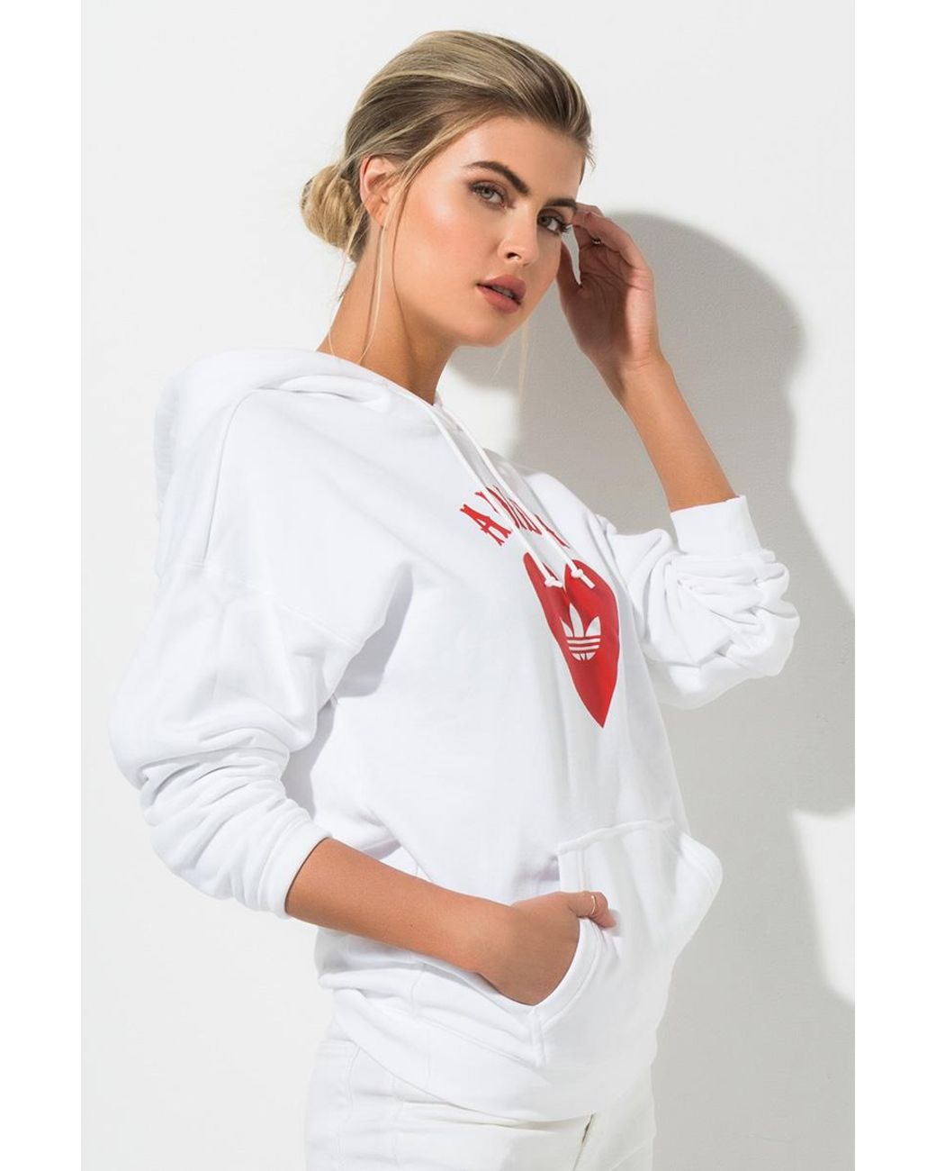 adidas heart hoodie