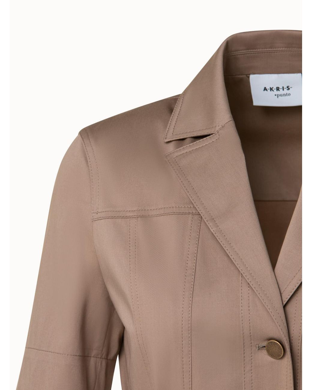 Akris Short Sleeve Utility Jacket In 