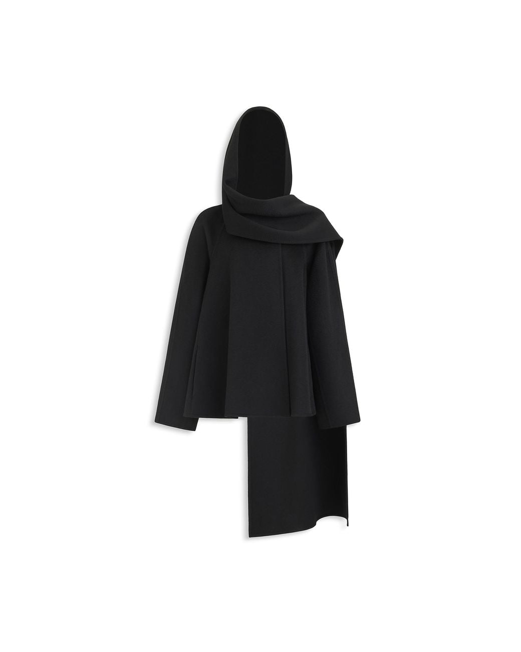 Cappotto Con Sciarpa di Alaïa in Black