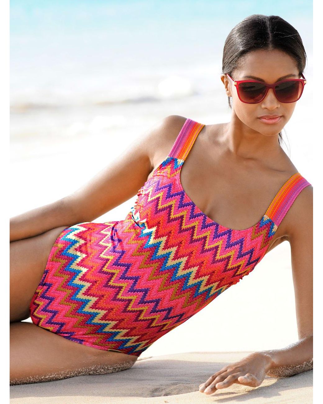 Sunflair Badeanzug in Pink | Lyst DE