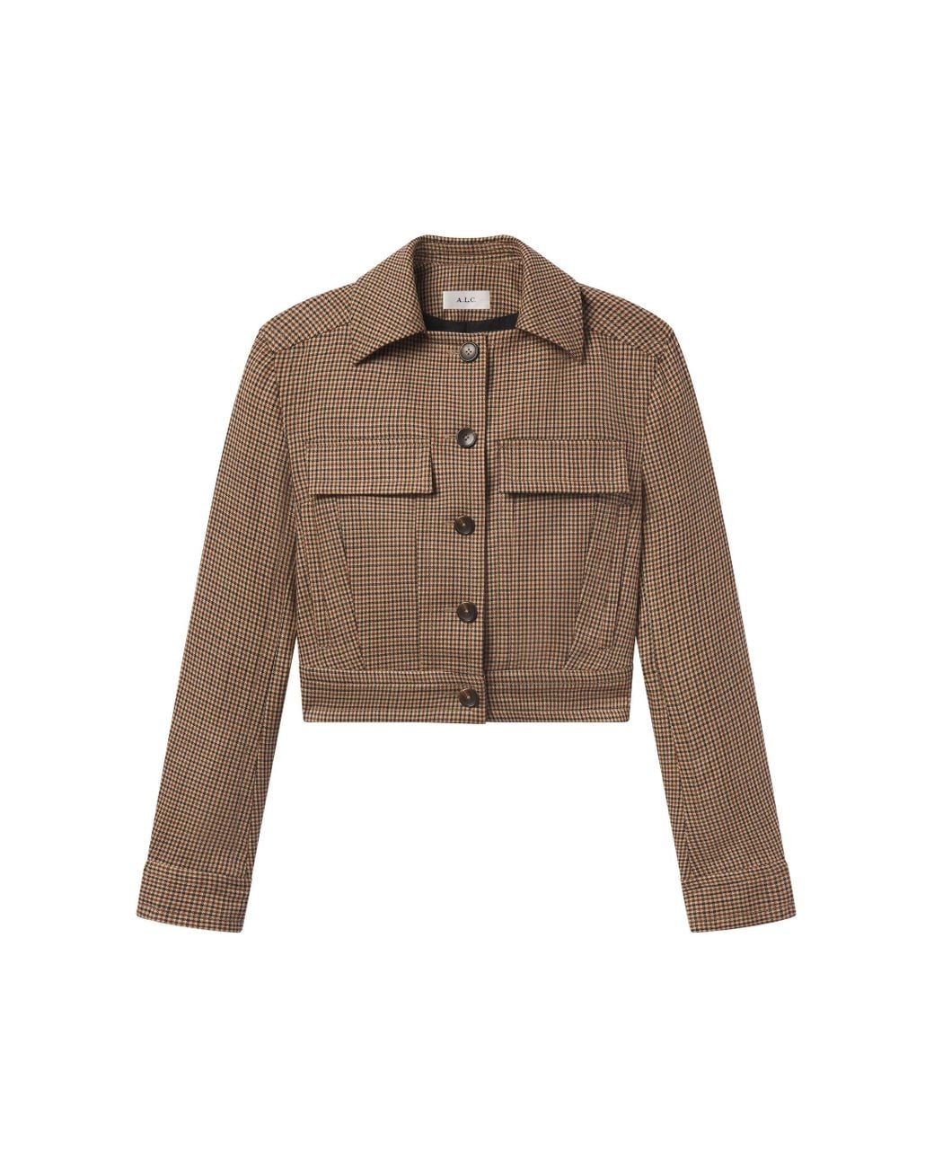 A.L.C. Brown Blake Wool Jacket