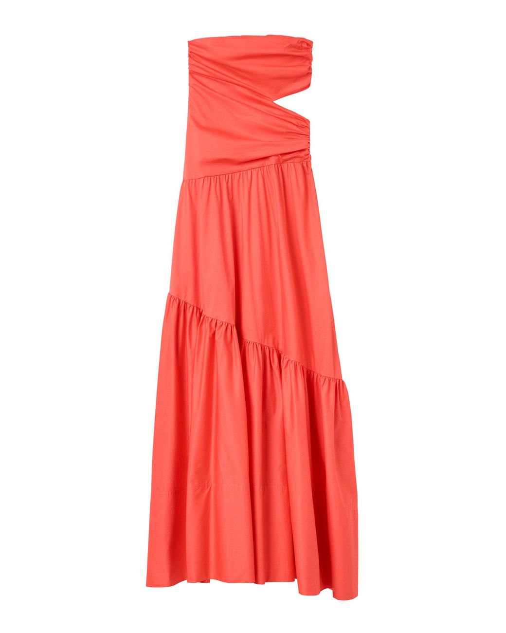 knee length dresses for ladies Zori Strapless Maxi Dress